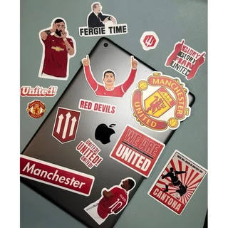 Manchester United - สติกเกอร์ MANU เคลือบกันน้ำ | สติกเกอร์แมนยู