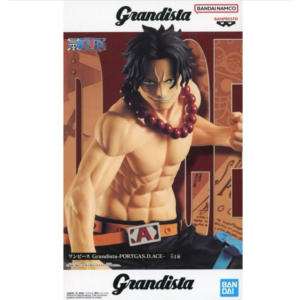 พร้อมส่ง Figure One Piece Portgas D Ace Grandista ของแท้จากญี่ปุ่น