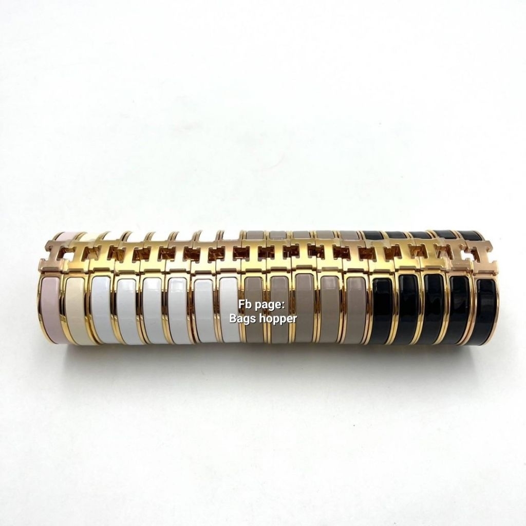 New Hermes กำไล Clic H size PM, GM มือ1ของแท้💯 พร้อมส่ง **ทักรีเชครายวันค่ะ