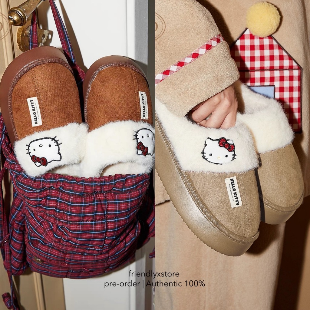 (pre-oder)  GUKOO X HELLO KITTY Slipper รอบโปร ของแท้ 100%