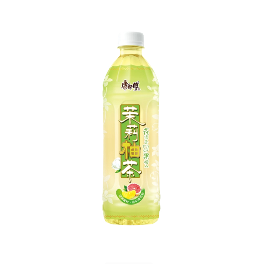 ชากลิ่นมะลิส้มโอปรุงสําเร็จ ตรา คังซือฟู 康师傅茉莉柚茶 茉莉花茶 Tea Jasmine Pomelo Kang Shi Fu Brand