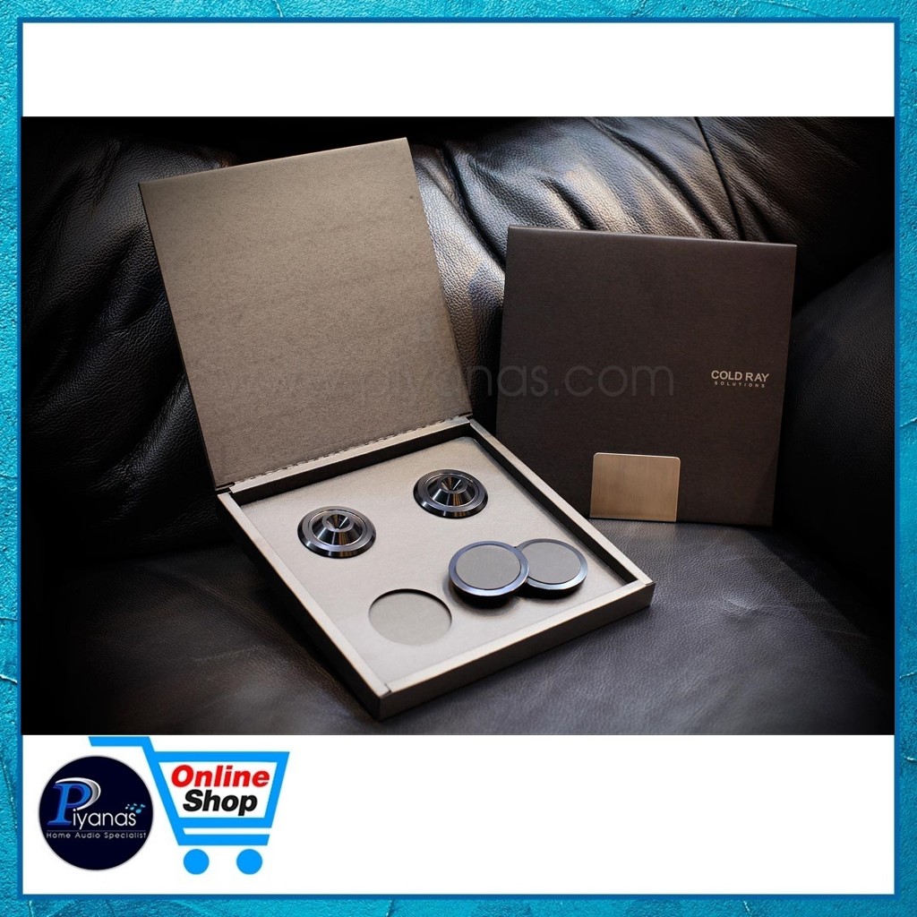 COLD RAY : SPIKE PROTECTOR 2 MEDIUM SET OF 4 (BLACK)/(GOLD)/(TITANIUM) /Piyanas electric/ปิยะนัส อิเล็คทริคส์