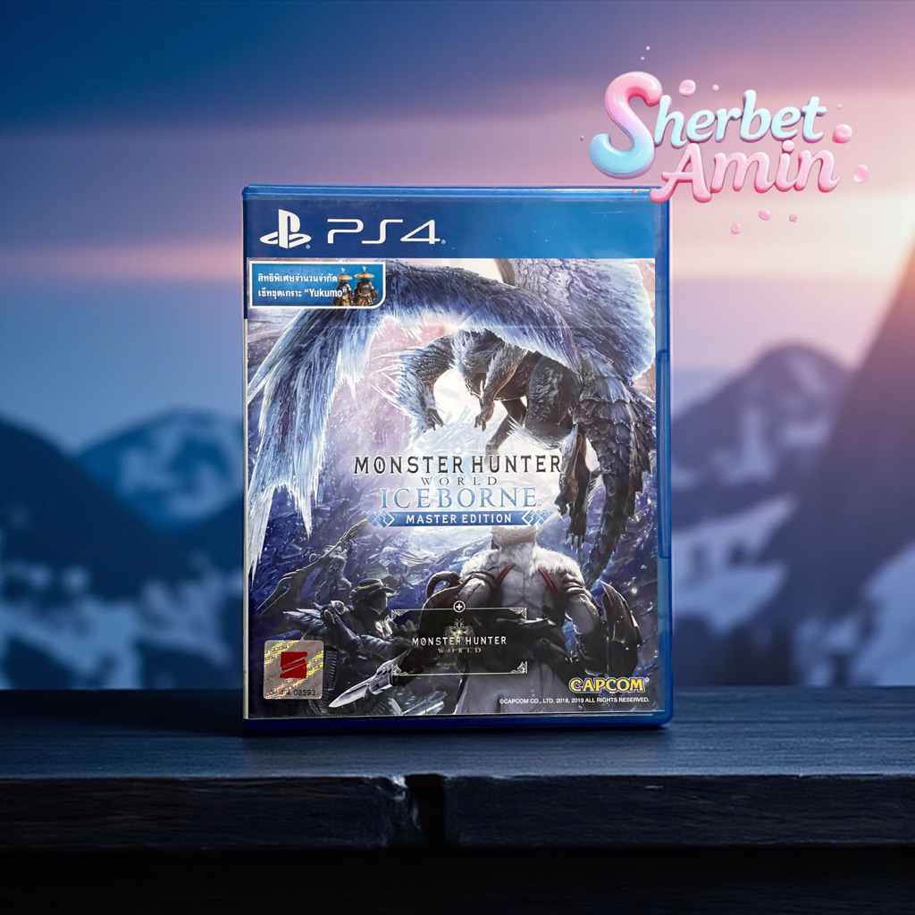 แผ่น Ps4 มือสอง / Monster Hunter World : Iceborne - Master Edition / zone 3