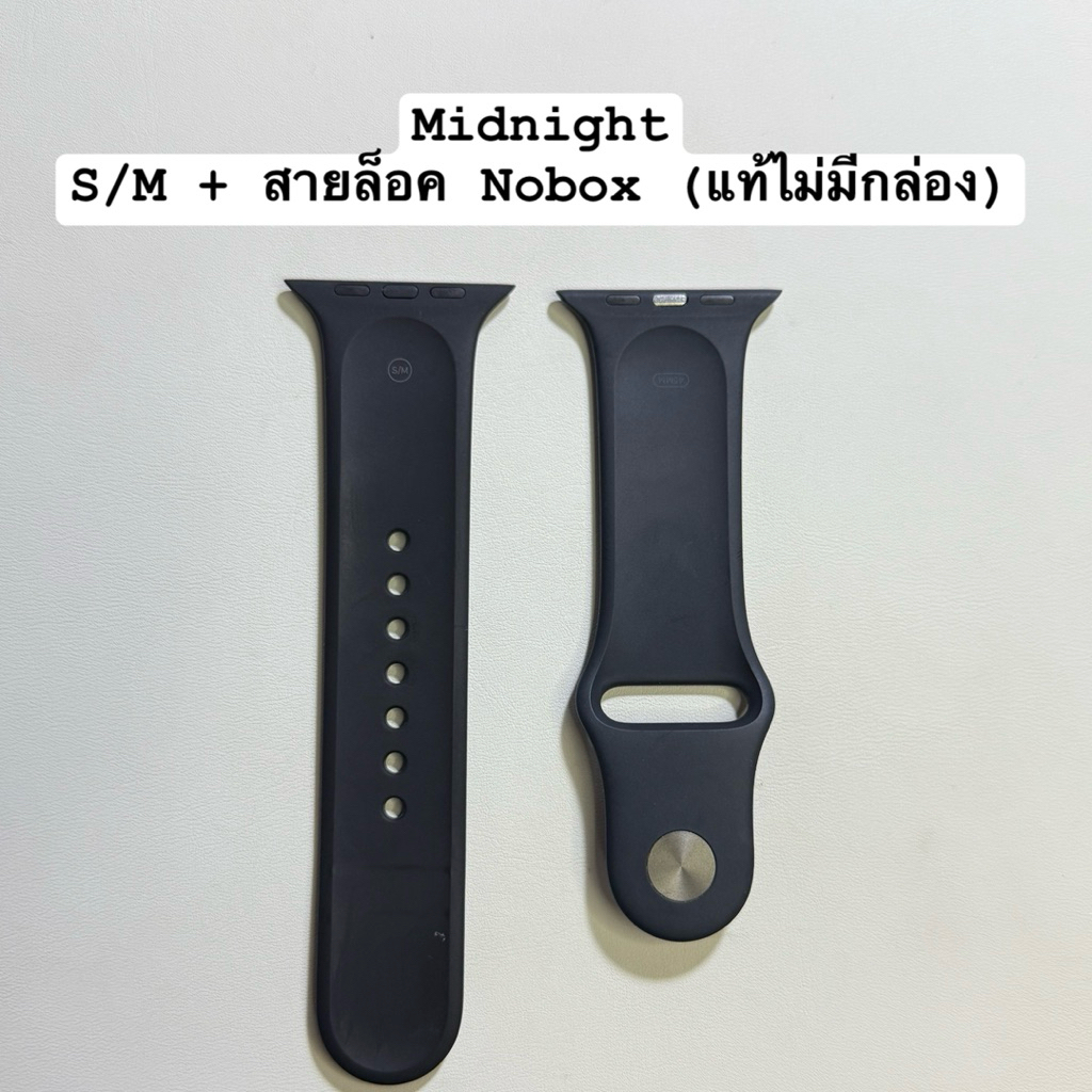 สายสมาร์ทวอช สำหรับนาฬิกาแอปเปิ้ลวอช สีดำ Midnight ของแท้ - รูปที่ 7