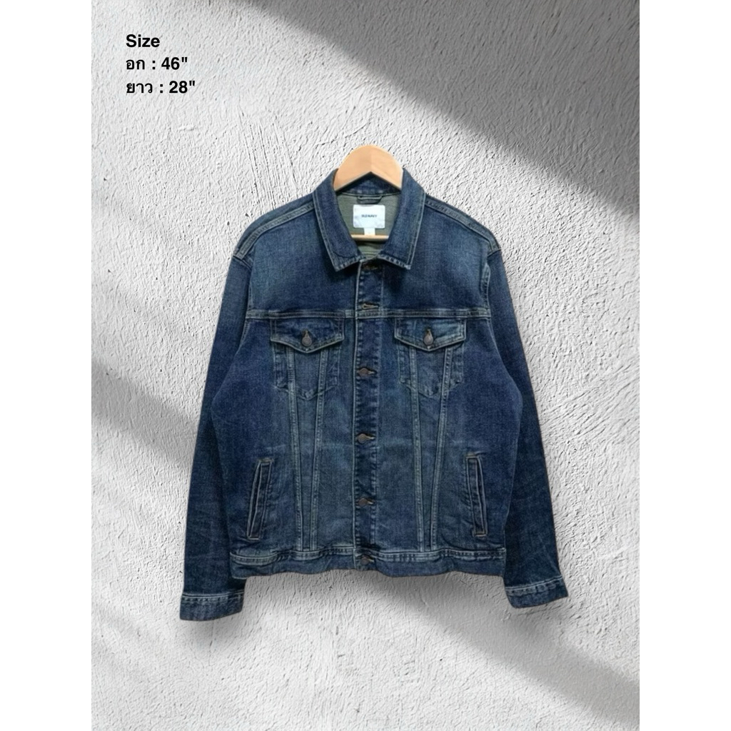 เสื้อแจ็คเก็ตยีนส์ 0 l d  N a v y มือ 2 💯
