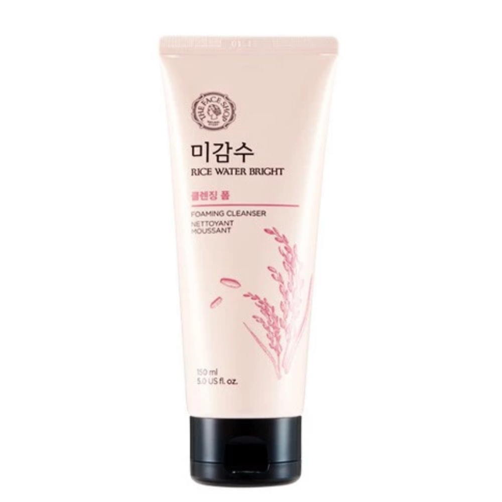 THE FACE SHOP RICE WATER BRIGHT FOAMING CLEANSER [THE FACE SHOP]