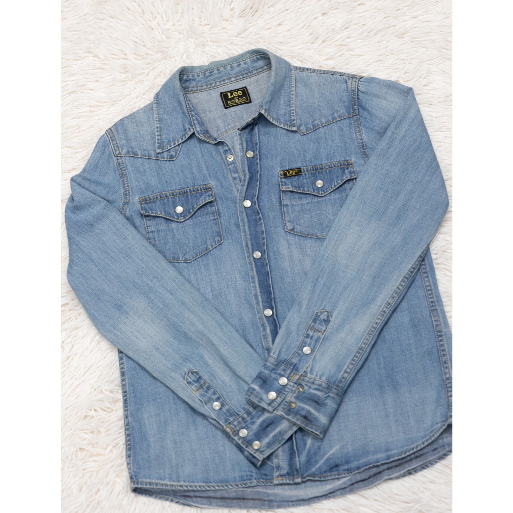 เสื้อยีนส์ Lee Denim Long Sleeve Shirt