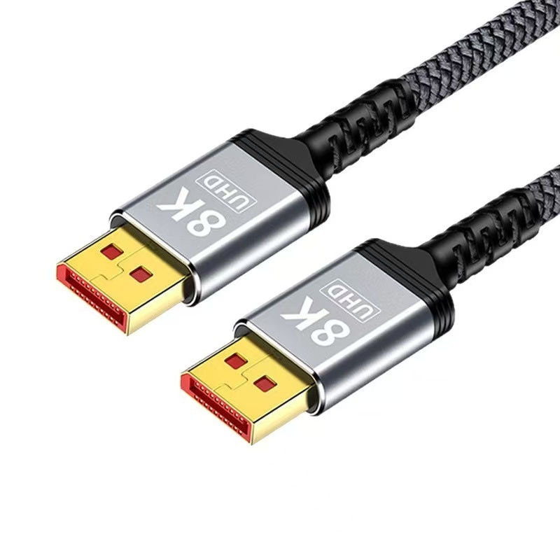 DisplayPort 1.4 144HZ DP 1.4 8K DisplayPort To DisplayPort 8K/60HZ 4KX2K/144HZ HDR G-SYNC & FreeSync