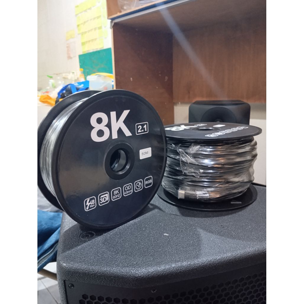 [ ร้านไทย ] สายเคเบิล HDMI Fiber Optic 4K, 8K 60Hz // 1-100เมตร
