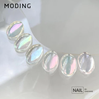 ผงขัดเล็บเจล Moding แบบแยกกระปุก (ผงเมทาลิก ผงออโรร่า ผงมุก)