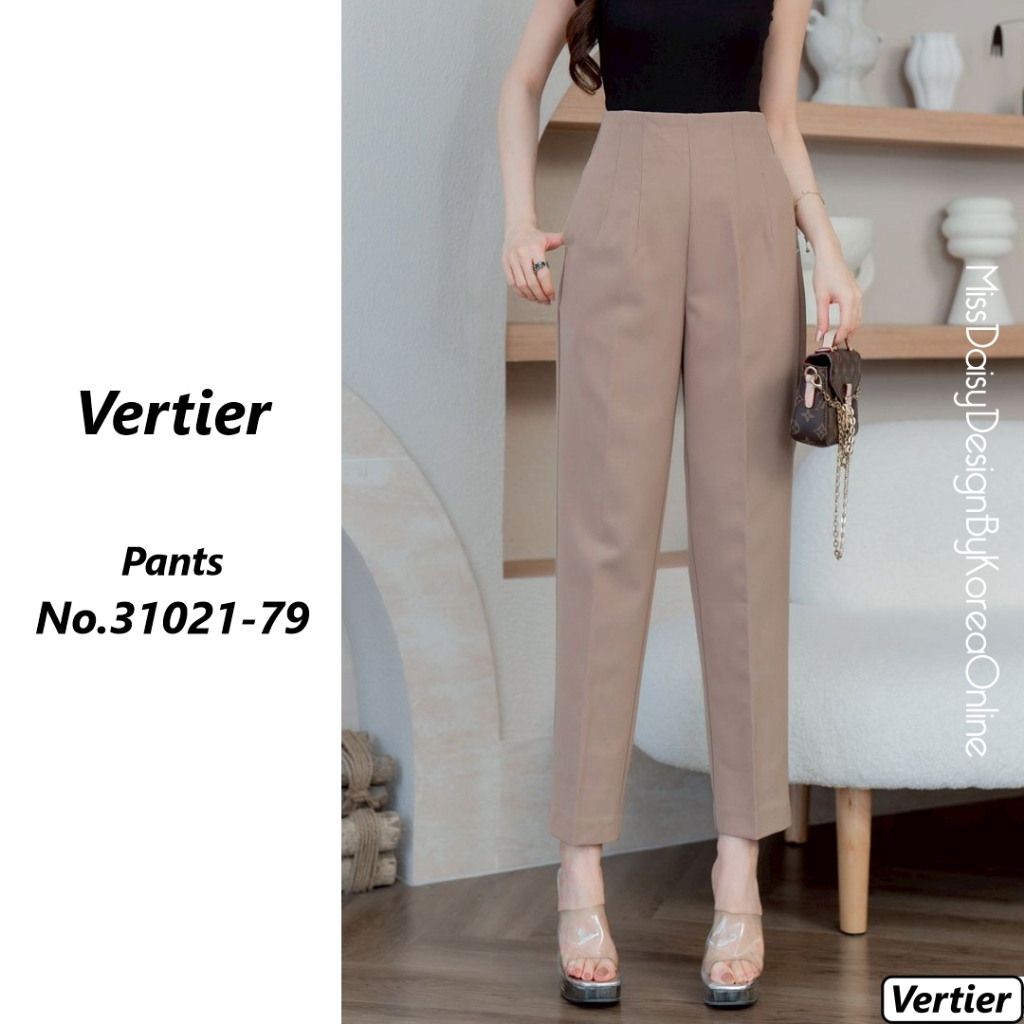 Vertier กางเกงขายาว 9 ส่วน No.31021 ผลิตจากผ้า Polyester 100% ยืดหยุ่นได้ดี