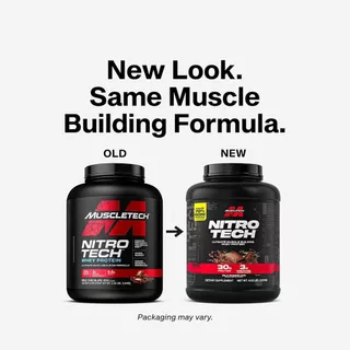 MUSCLETECH NITRO-TECH Whey Isolate+ เวย์โปรตีน 4 Lbs. เสริมสร้างกล้ามเนื้อ เพิ่มความคมชัดกล้าม