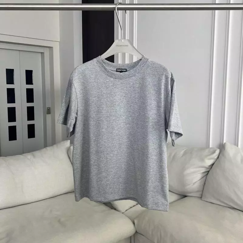 PTBZ001 Boxy crop tee เสื้อยืดคอกลมทรงบ๊อกซี่ PROMTHONG (งานไซส์) thumbnail 7