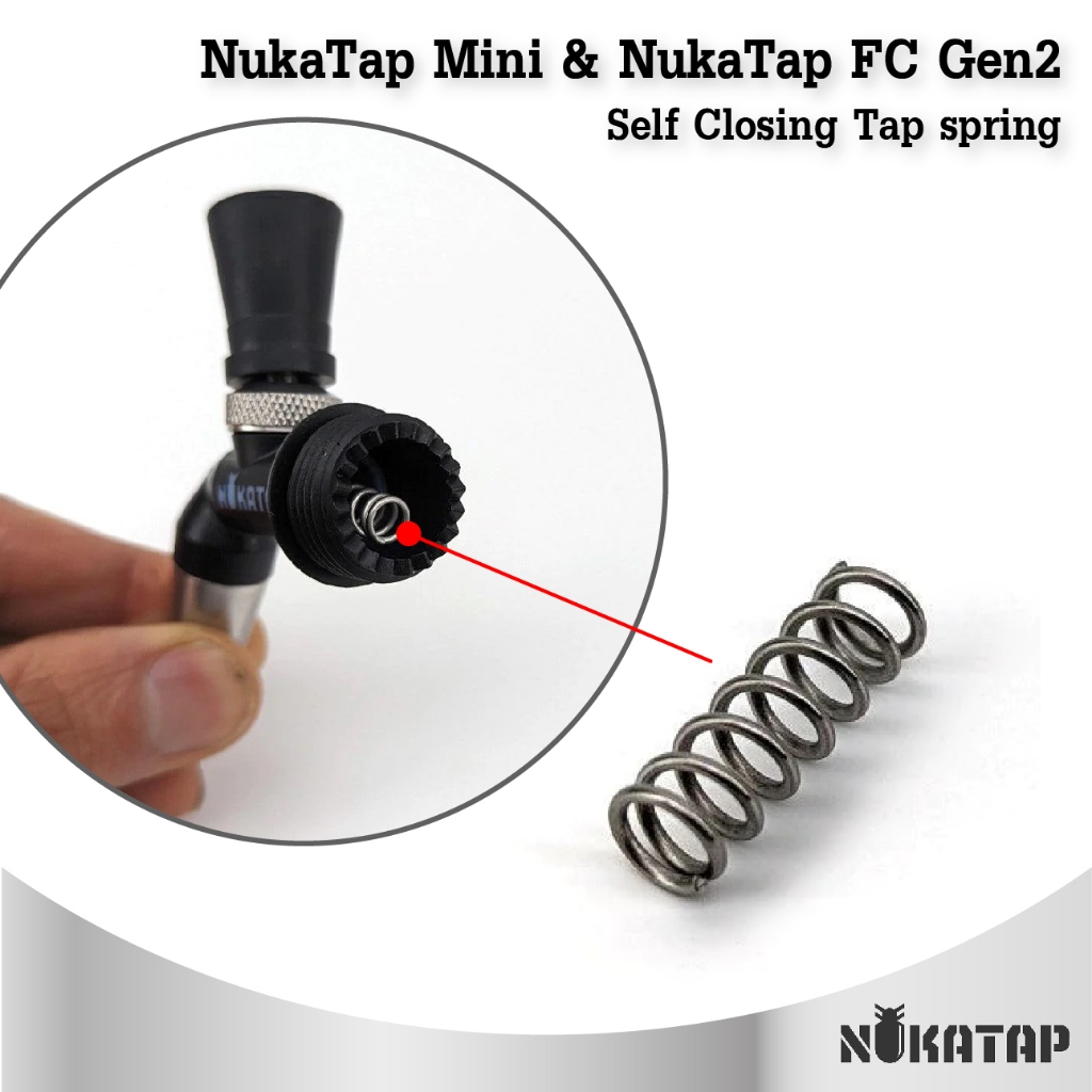 NukaTap Mini & NukaTap FC Gen2 – Self Closing Tap spring