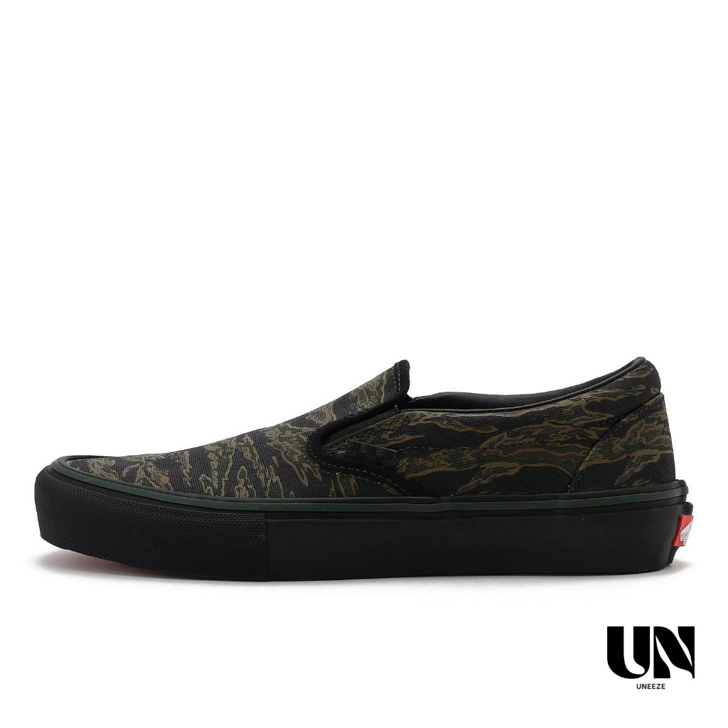 [ของแท้ ส่งไว จากไทย] VANS SKATE SLIP-ON TIGER CAMO GN