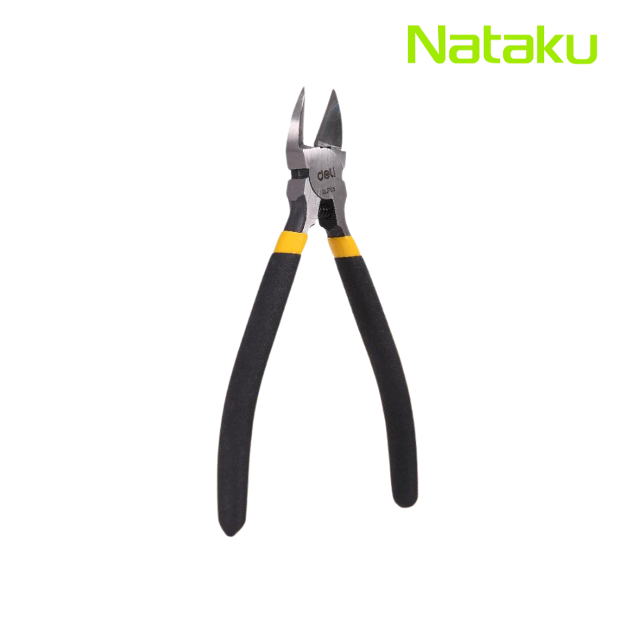 Nataku คีมตัดปากเฉียง คีมปอกสายไฟ Cutting Nippers 6 นิ้ว เเข็งแรง ทนทาน ใช้งานได้นาน