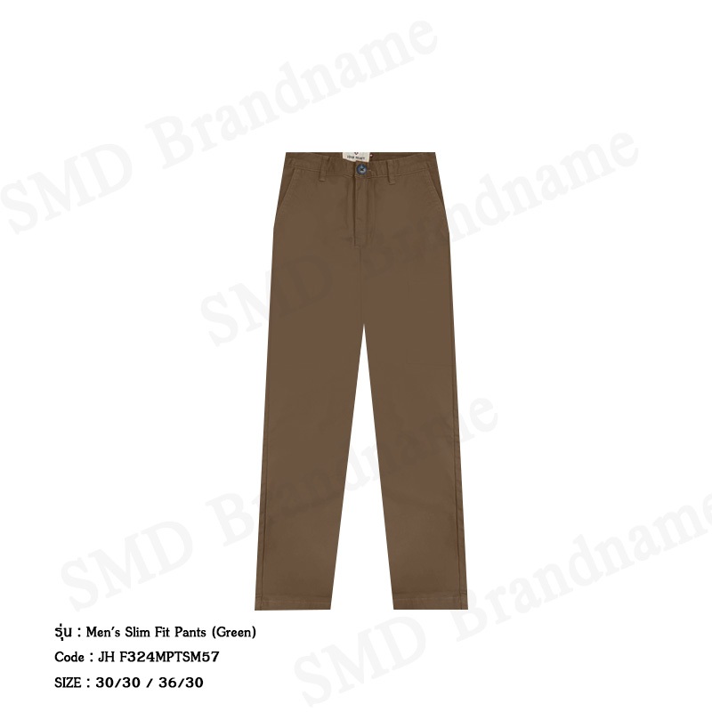 John Henry กางเกงขายาวผู้ชาย รุ่น Men's Slim Fit Pants (Green) Code: JH F324MPTSM57