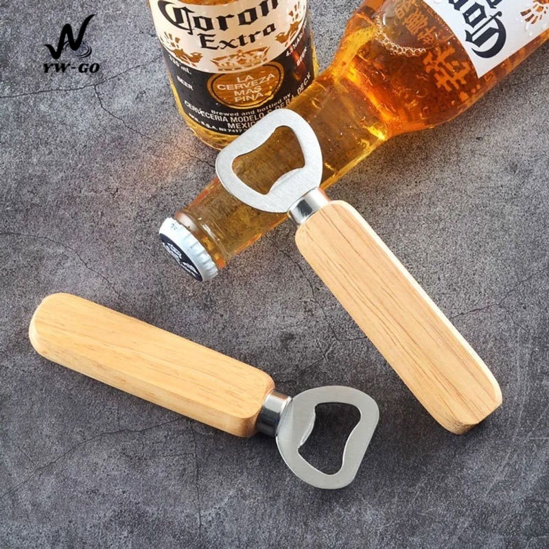 ที่เปิดขวด เปิดขวดด้ามไม้ Bottle Opener โซดา ที่เปิดขวดเบียร์ ที่เปิด น้ําอัดลม ของชําร่วย G3210