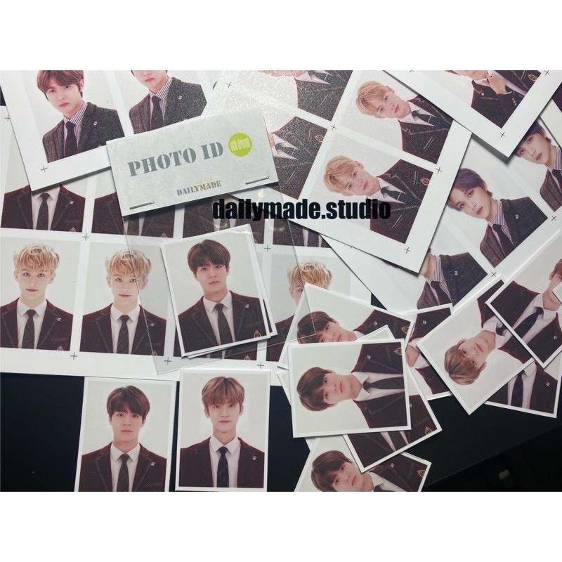พร้อมส่ง✨ได้ทั้งแผ่น Photo ID NCT Dream ขนาด 3x4 cm. 8 ใบเล็ก
