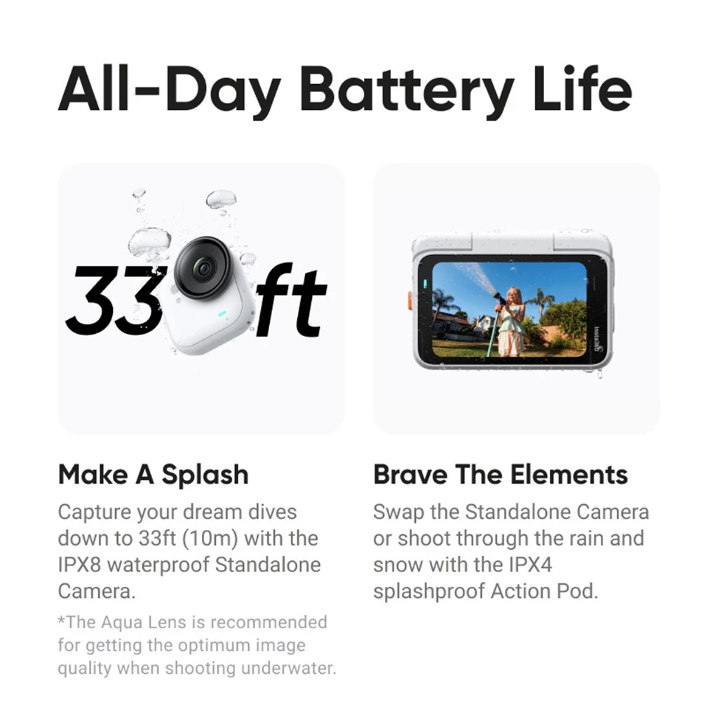 Insta360 GO Ultra กล้องแอคชั่น ถ่ายวิดีโอ 4K เชื่อมต่อ ทุกที่ทุกเวลา Video POV Action Pocket Camera thumbnail 9