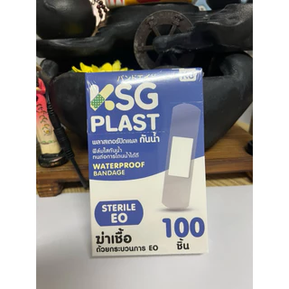 พลาสเตอร์ปิดแผล แบบใส กันน้ำ1กล่อง100ชิ้น