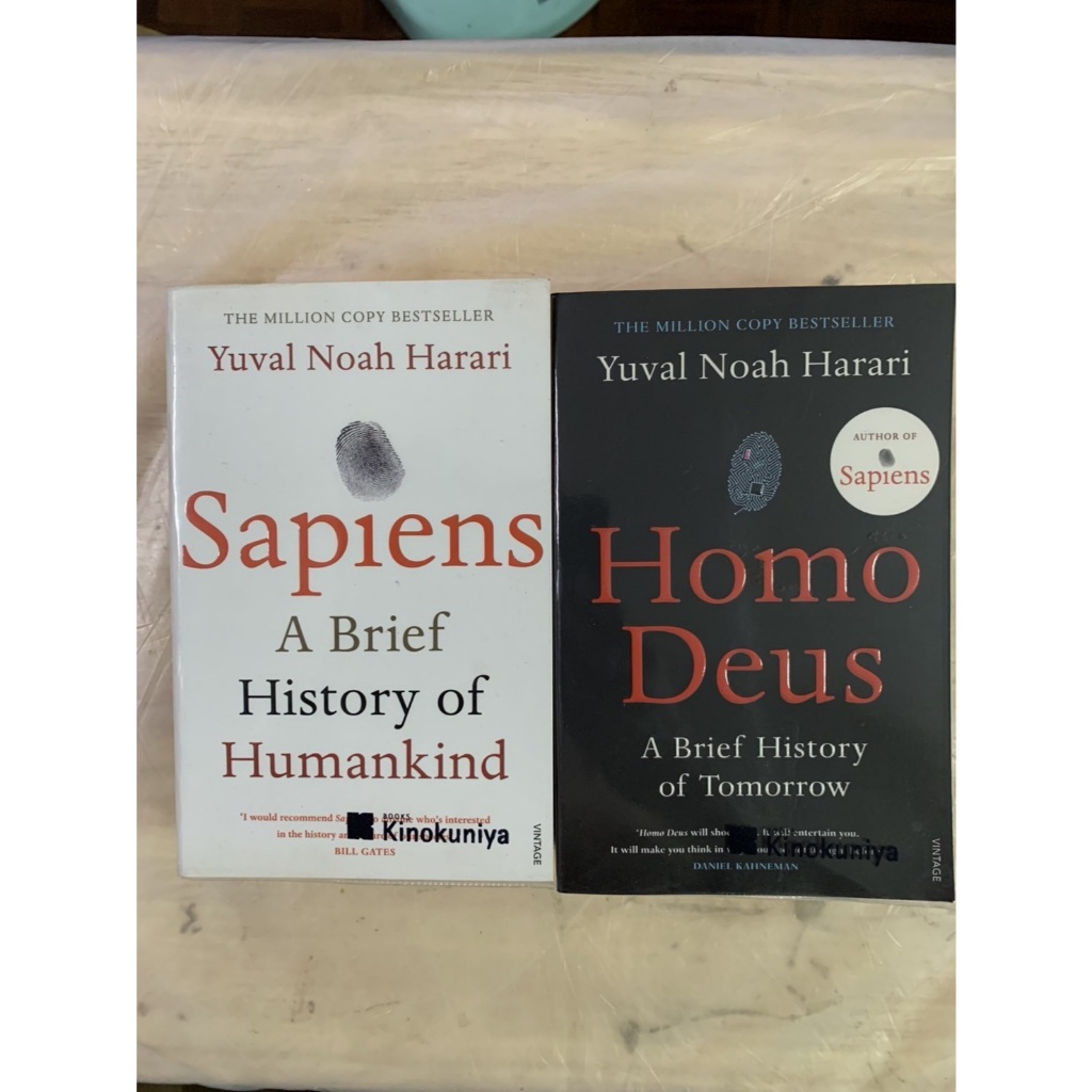 Sapiens A Brief History of Humankind / Homo Deus A Brief History of Tomorrow by Yuval Noah Harari