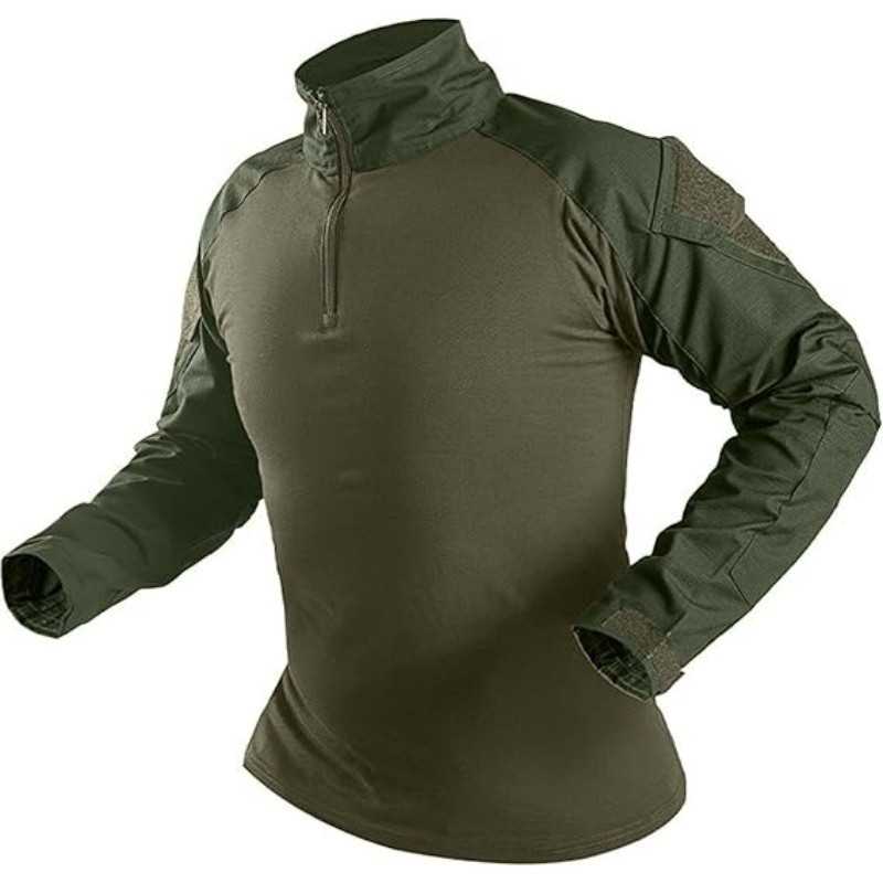 G3 Combat Shirt Tactical Hiking Hunting Fishing Long Sleeve Camo Shirts for Men