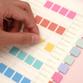 อินเด็กซ์ (Index) ที่คั้นหนังสือ กันน้ำ มี 6 สีต่อ 1 แบบ มีหลายขนาด กระดาษโน๊ต พร้อมแถบกาว (Sticky Notes)