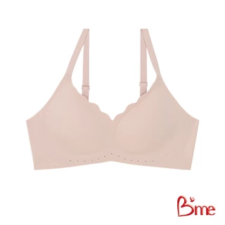 B'me เสื้อชั้นในไร้ขอบ level 1 ฟองบาง รุ่น ME1A3V สีโอวัลติน สีน้ำตาลอ่อน สีชมพู