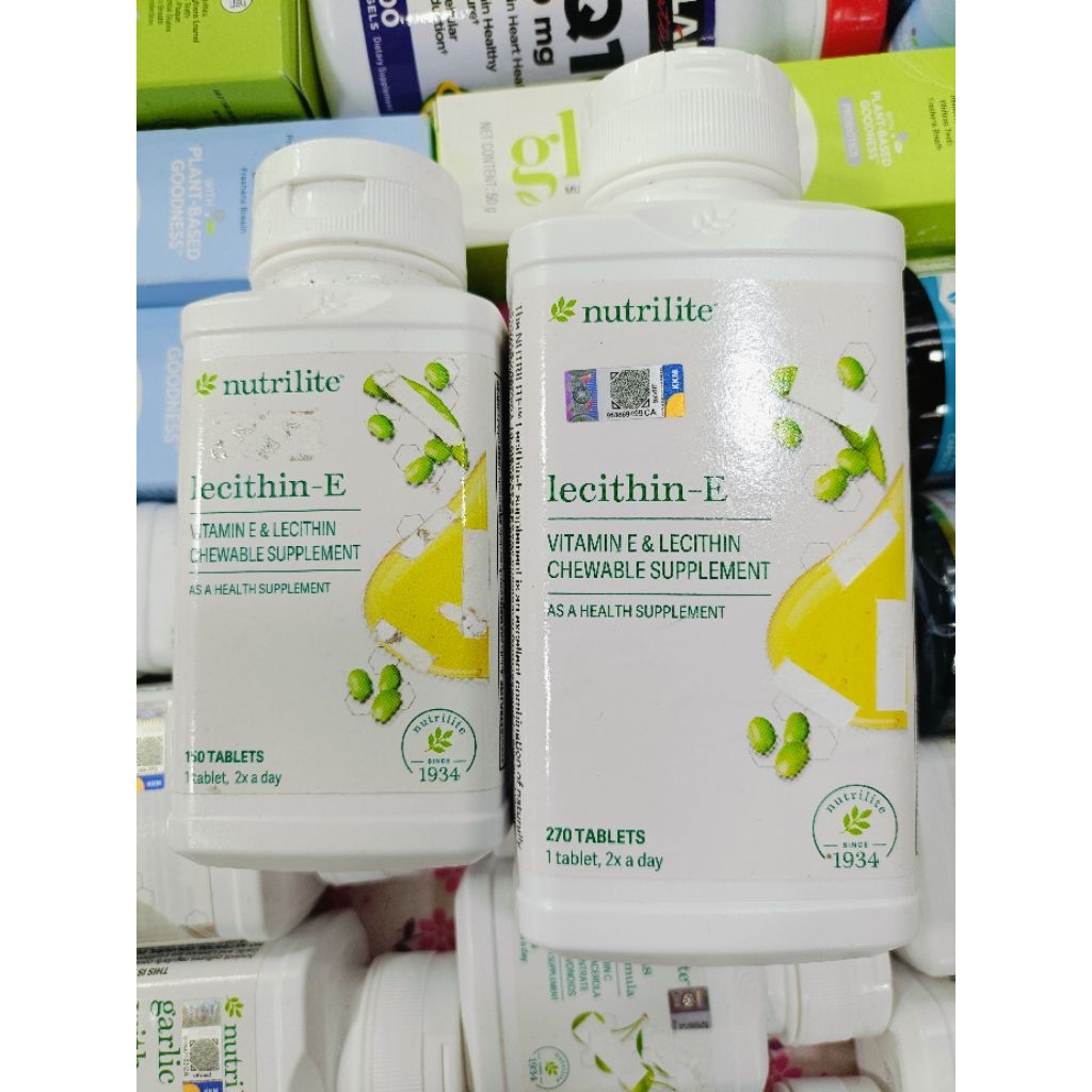 Amway Nutrilite Lecithin-E เลซิตินอี ลดความเสี่ยงโรคหัวใจ