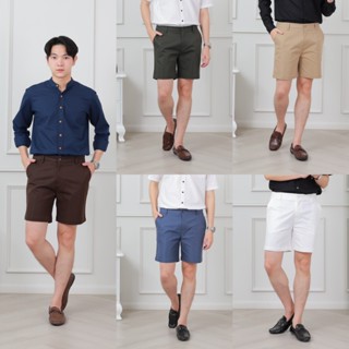 กางเกงขาสั้นผู้ชาย ผ้าชิโน่ ไซต์ 30-44 มีทั้งหมด 13 สี เนื้อ…