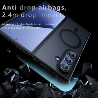Case For เคส ผิวด้าน แม่เหล็ก ชาร์จได้ สำหรับ Samsung Z Filp7 Samsung Z Fold7 016