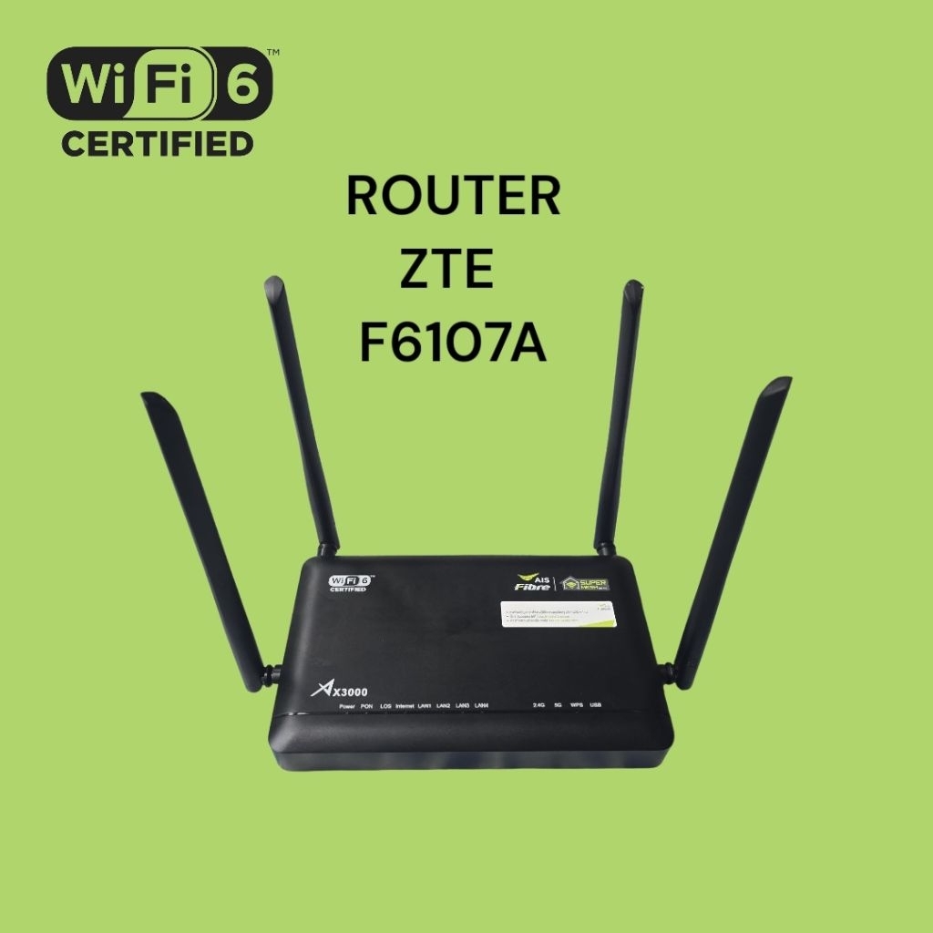 Router ZTE F6107A มือสองสภาพดี