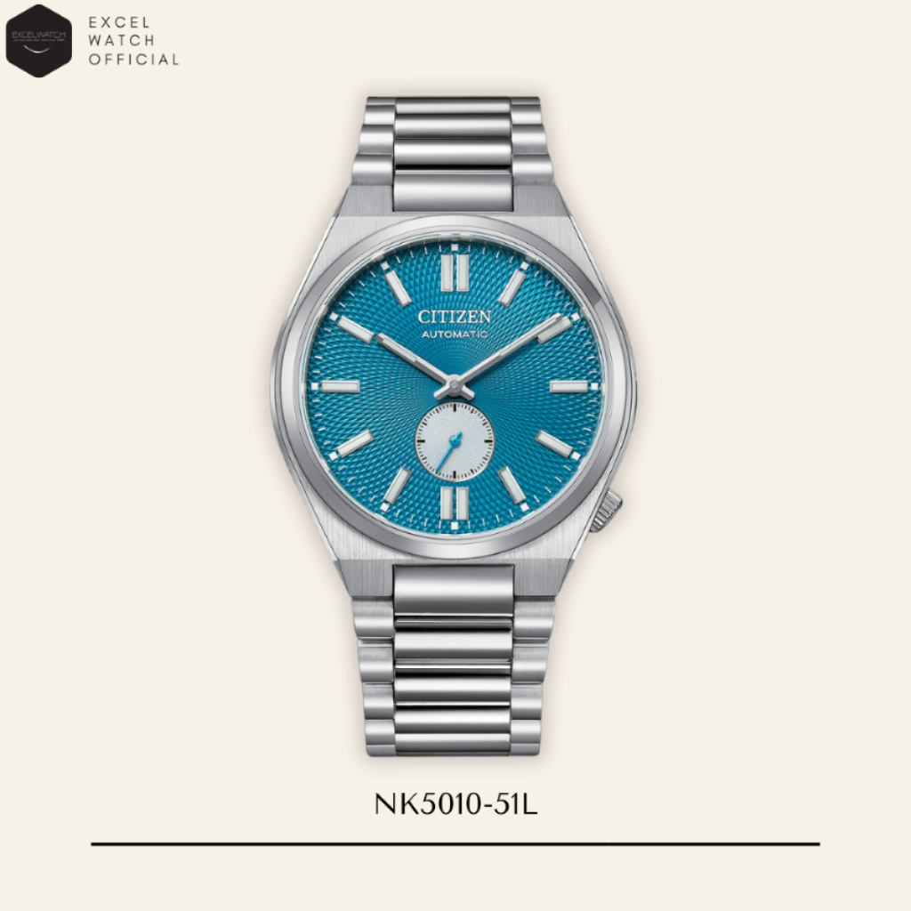 [ Excel Watch ] นาฬิกาซิติเซน รุ่น NK5010-51L สีฟ้า CITIZEN 'Tsuyosa' Small Second Blue NK5010-51L