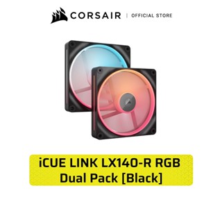 CORSAIR iCUE LINK LX140-R RGB DUAL PACK STARTER KIT