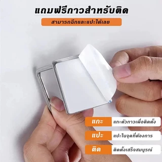ที่วางฟองน้ํา สเตนเลสตะขอแขวน สําหรับอ่างล้างจาน กันน้ำ ไม่เป็นสนิม ติดตั้งง่าย