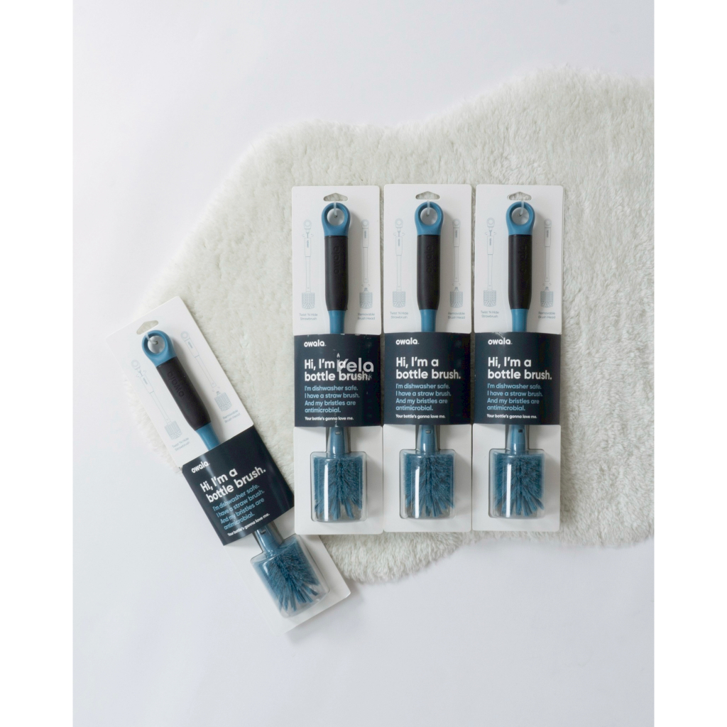 (พร้อมส่ง) 💧Owala💧 2-in-1 Water Bottle Brush แปรงล้างขวดน้ำด้ามยาวพร้อมที่ล้างหลอด