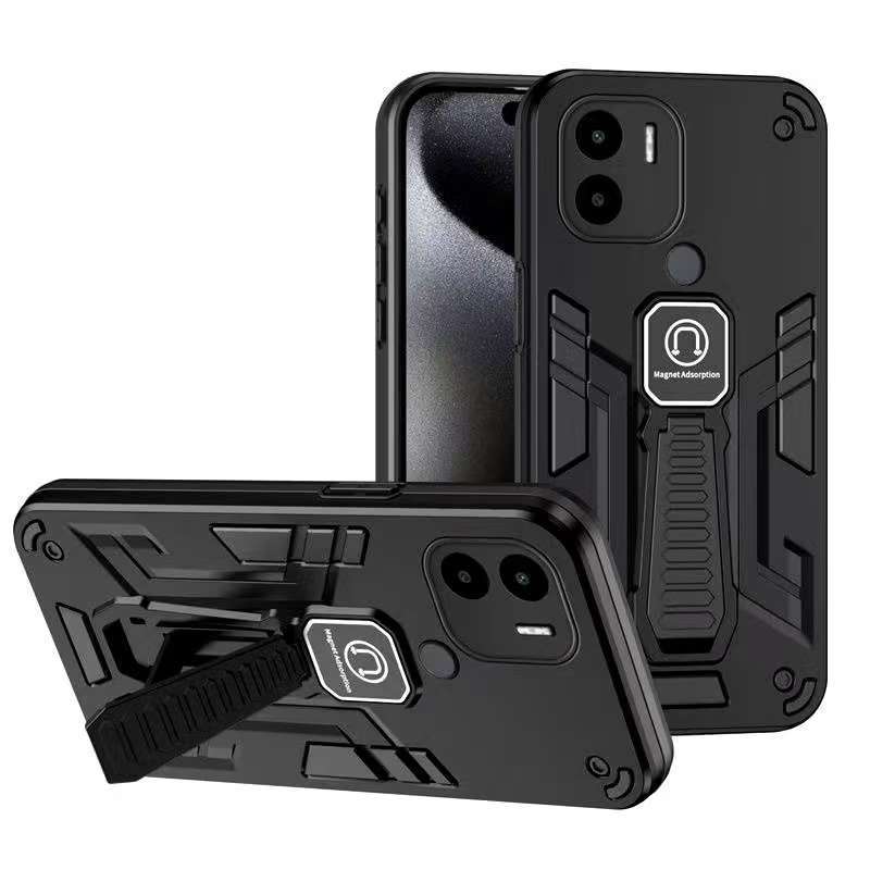 เคสหุ่นยนต์ แม่เหล็กขาตั้ง สำหรับ OPPO Realme 10 10T 9i C35 C30S 50Aprime 50ipime 5 C3 6i 3เคสกันกระแทก มีแม่เหล็กขาตั้ง