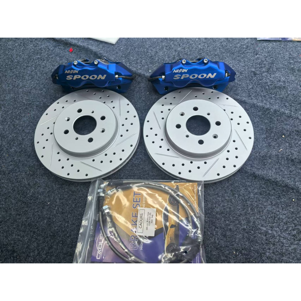 เบรค spoon ใส่ Honda Jazz City Freed Brio หรือ Honda ล้อ 15 งานเทพ