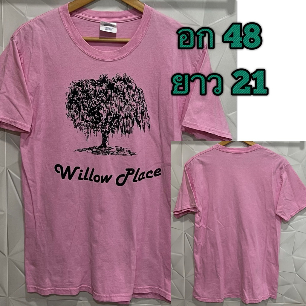 เสื้อยืดมือ2 USA ไซส์M อก44-48 (S-Mใส่ได้)