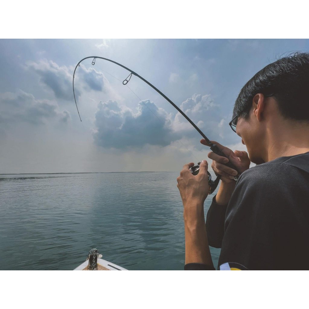 คันเบ็ด☠️BONE OCEAN THUG - LIGHT JIGGING SERIES OTNLJS601ML PE0.8-2.0 คันสปินนิ่ง