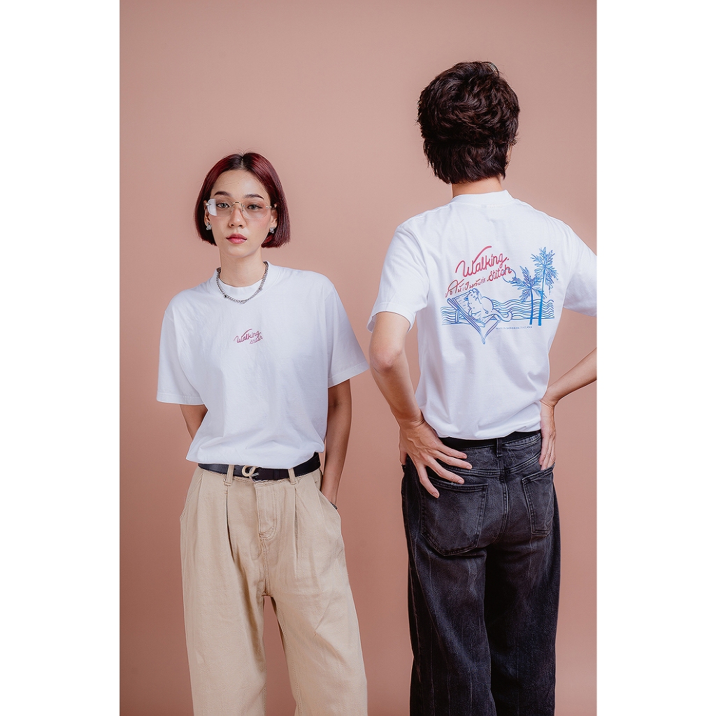 Walking Stitch : Kew-Lew T-Shirt : เสื้อยืด