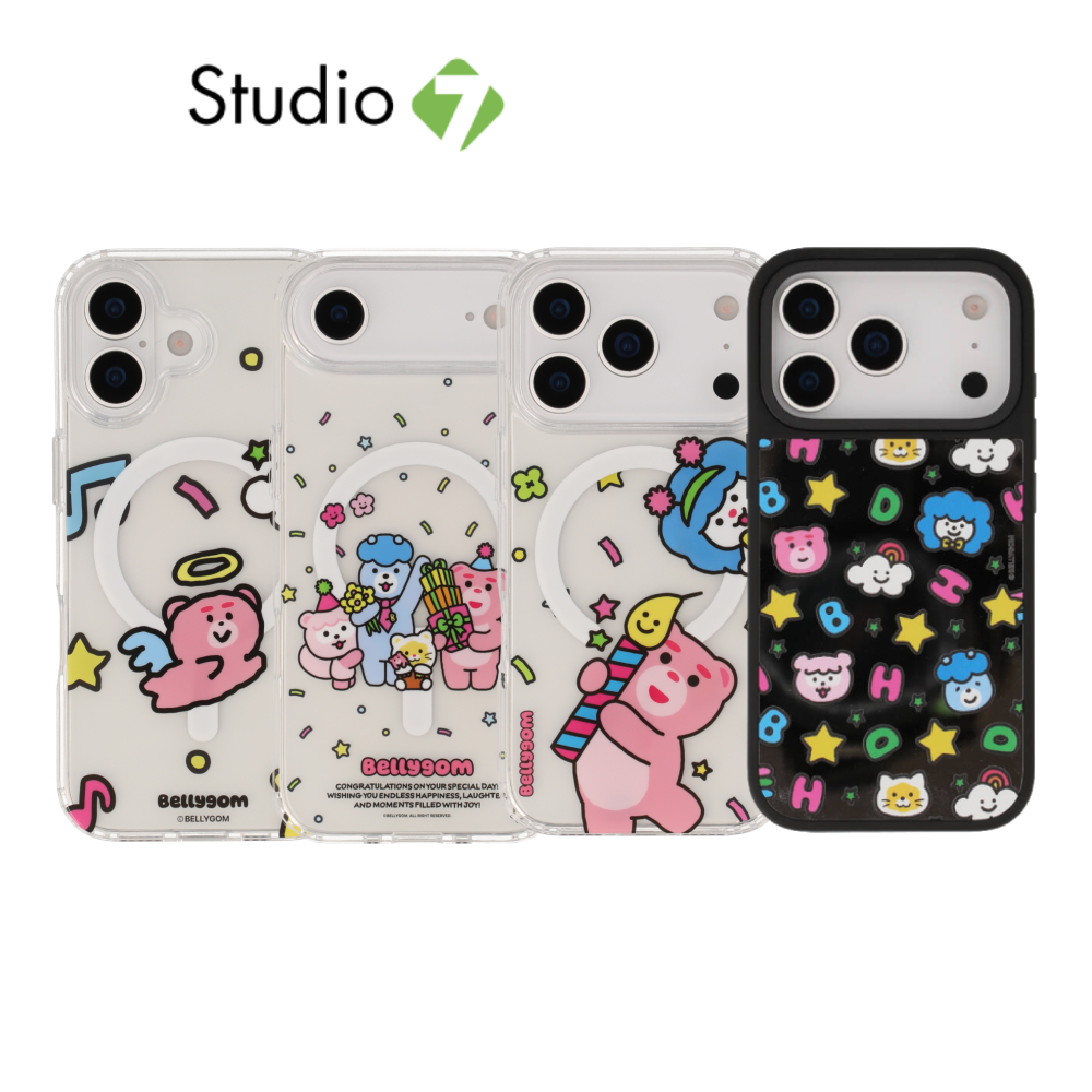 Blue Box x Bellygom เคสใส เคสแม่เหล็ก iPhone 17/Air/Pro/Pro Max by Studio7
