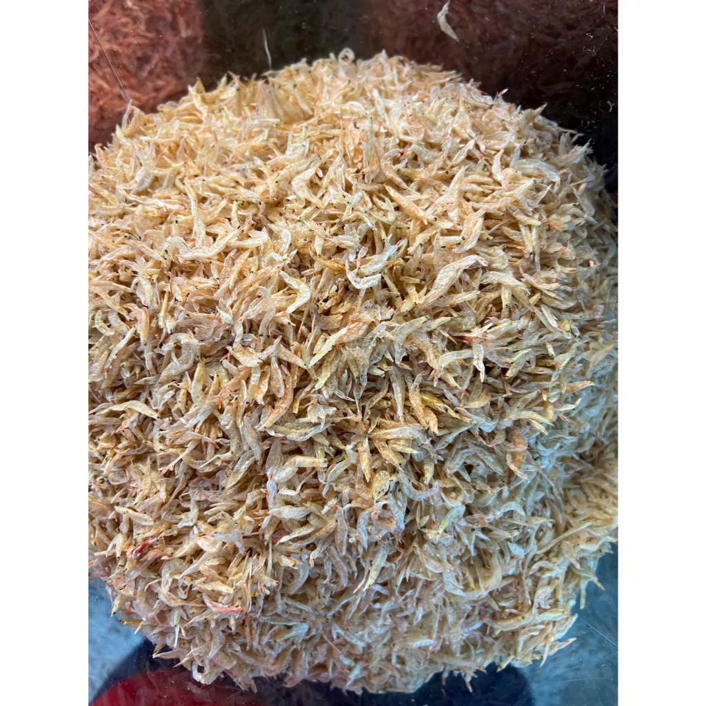 กุ้งฝอยขาวสวยไม่ค่อยเค็มตัวใหญ่ขนาด1000กรัมและ 500กรัม