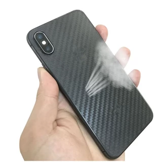 B🔥ฟิล์มหลังลายเคฟล่า🔥ใช้สำหรับ iPhone 17 Air 16 11 12 13 14 15 16 17 Pro Max Mini 6 6S + 7 8 Plus SE 2 3 XR XS Max