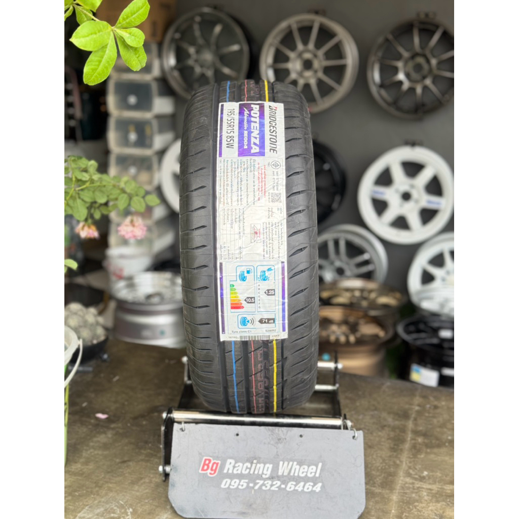 ยาง Bridgestone Re004 195/55 R15 ปี 25, ยางบริสโตน004 ปี25, ยางบริสโตน แก้ม55, 004 แก้ม 55 (1 ชุดได้