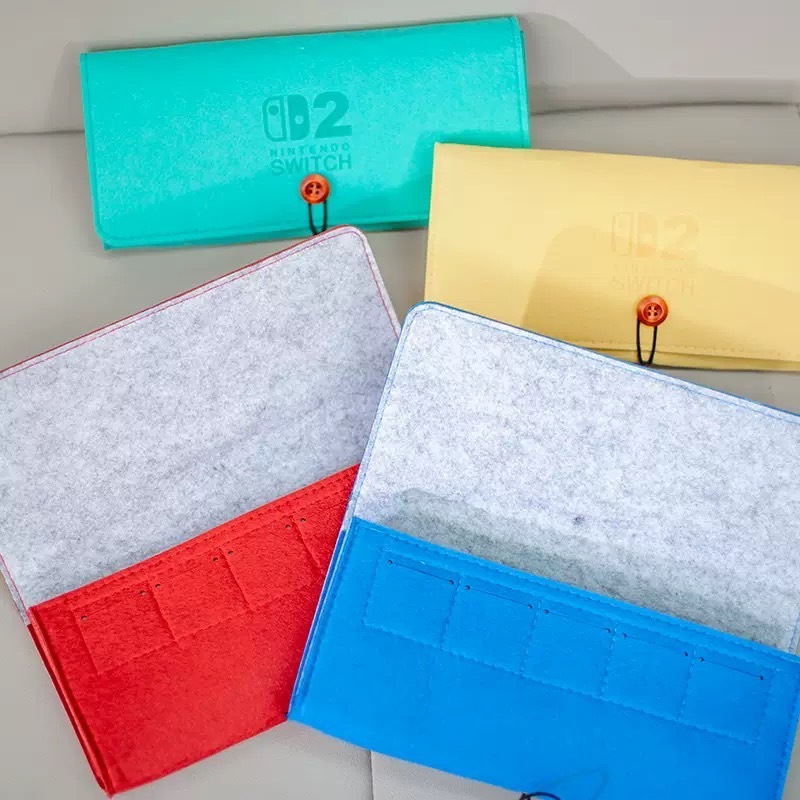 Nintendo switch 2 Case กระเป๋าผ้าสักหลาดใส่เครื่องเกม Nintendo Switch 2 ราคา ถูกที่สุด ดีลบีเคเค แกลเลอรีภาพที่ 2