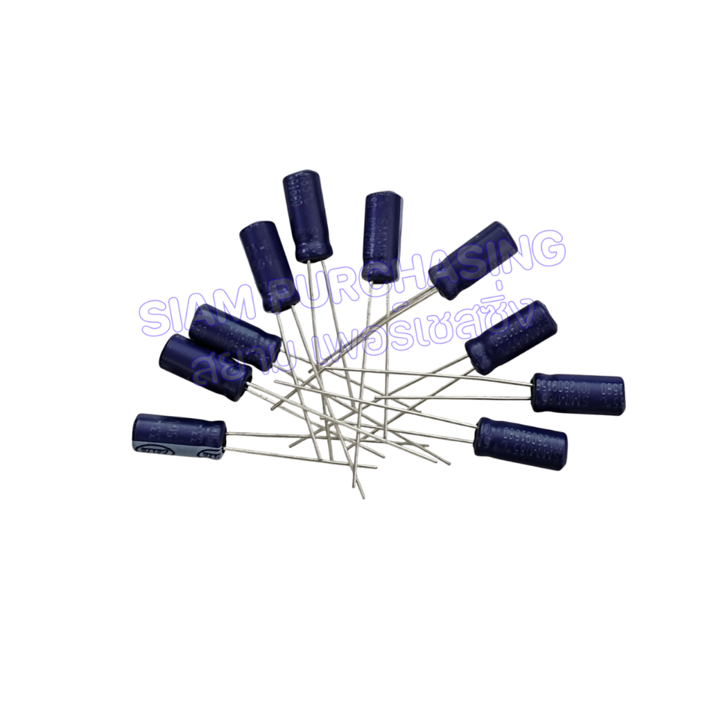 (จำนวน 10 ชิ้น) 33UF 50V 85C ELITE SIZE 05X11MM. สีน้ำเงิน ขายาว คาปาซิเตอร์ Capacitor (สินค้าในไทย ส่งเร็วทันใจ) - รูปที่ 2