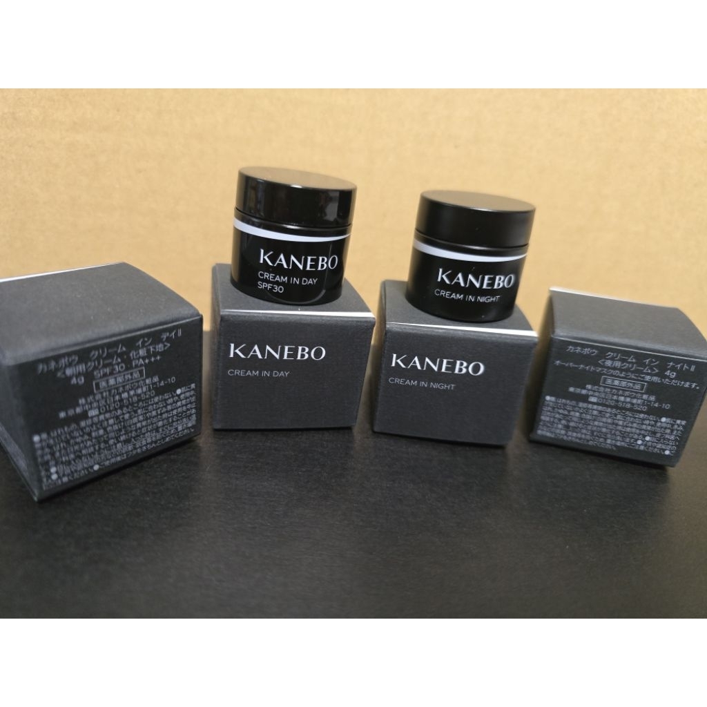 KANEBO CREAM IN DAY II และ CREAM IN NIGHT II ขนาดเดินทาง 4กรัม