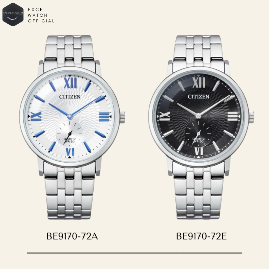 [ Excel Watch ] CITIZEN นาฬิกาซิติเซน รุ่น BE9170-72A, BE9170-72E Quartz